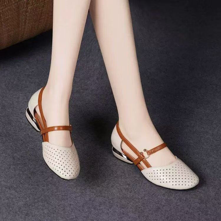 Sandalias de cuero para el verano