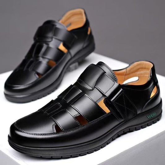 Sandalias de cuero para hombre
