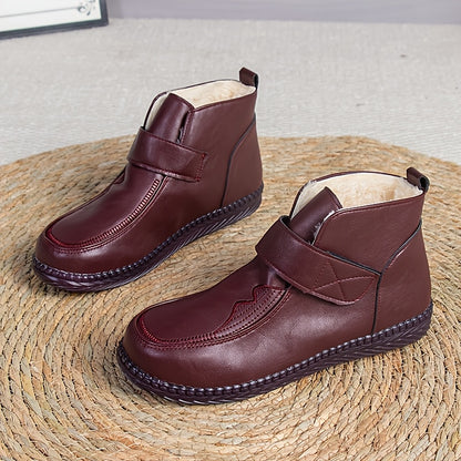 Botines con velcro