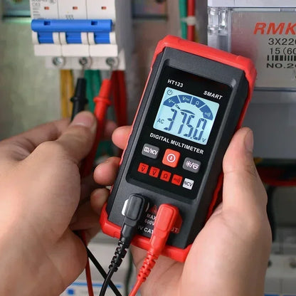 Mini multímetro digital multifunción para electricistas