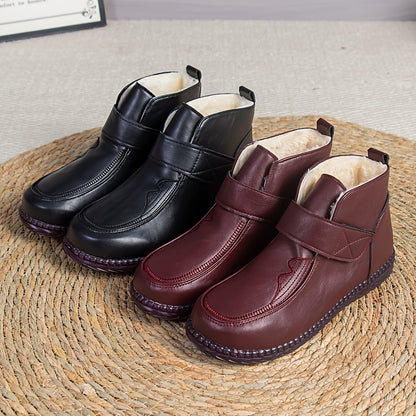 Botines con velcro