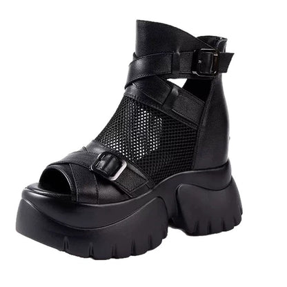 Sandalias romanas de piel suave