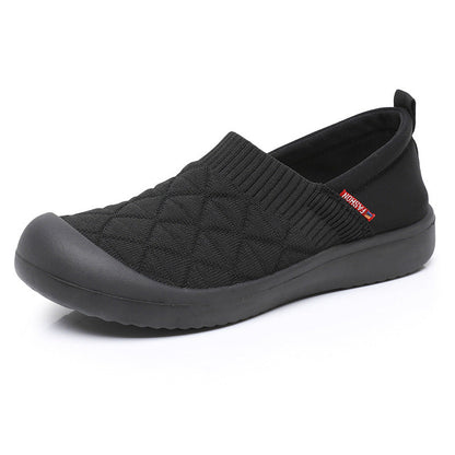 Zapatos de punto transpirables con suela blanda