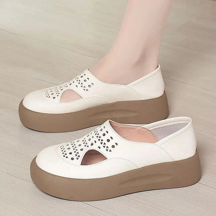 Zapatos cómodos 100% de piel de vaca