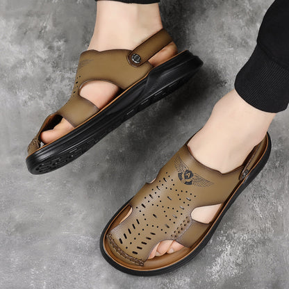Sandalias Baotou de nuevo estilo 2025