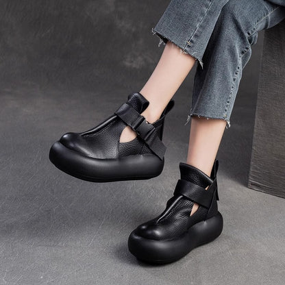 Nuevos zapatos retro de mujer