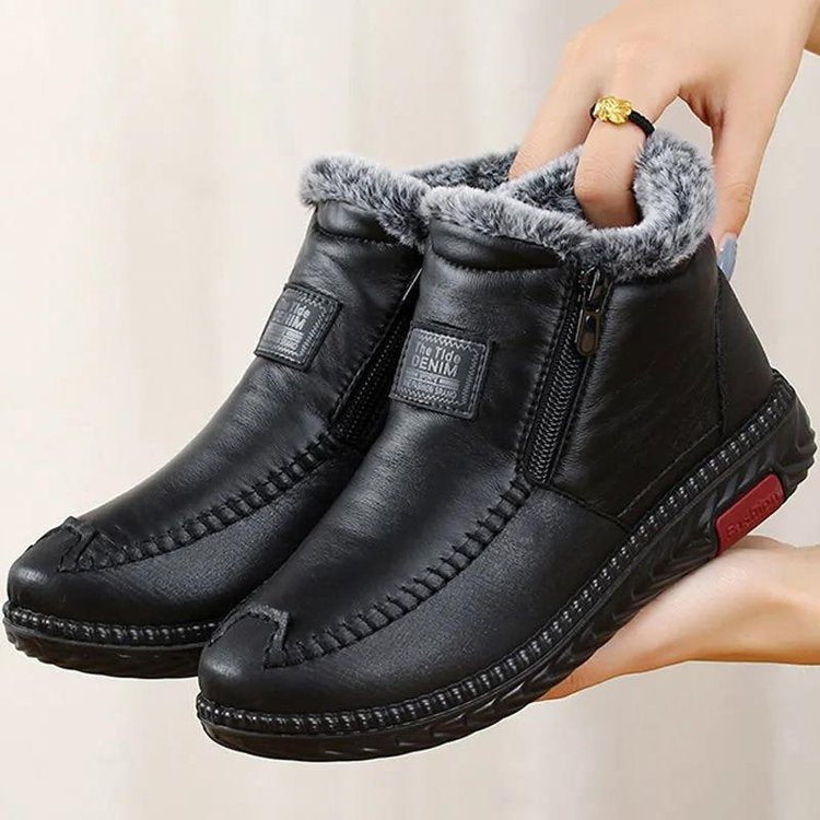Zapatos de algodón grueso de invierno