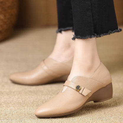 Zapatos Mary Jane retro franceses