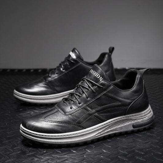 2025 zapatos de moda de cuero genuino de nuevo estilo