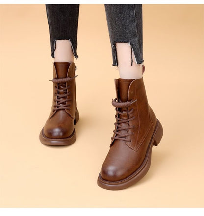Botas Martin de piel suave