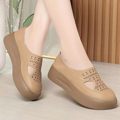 Zapatos cómodos 100% de piel de vaca