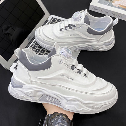 2025 nuevos zapatos de papá con botones