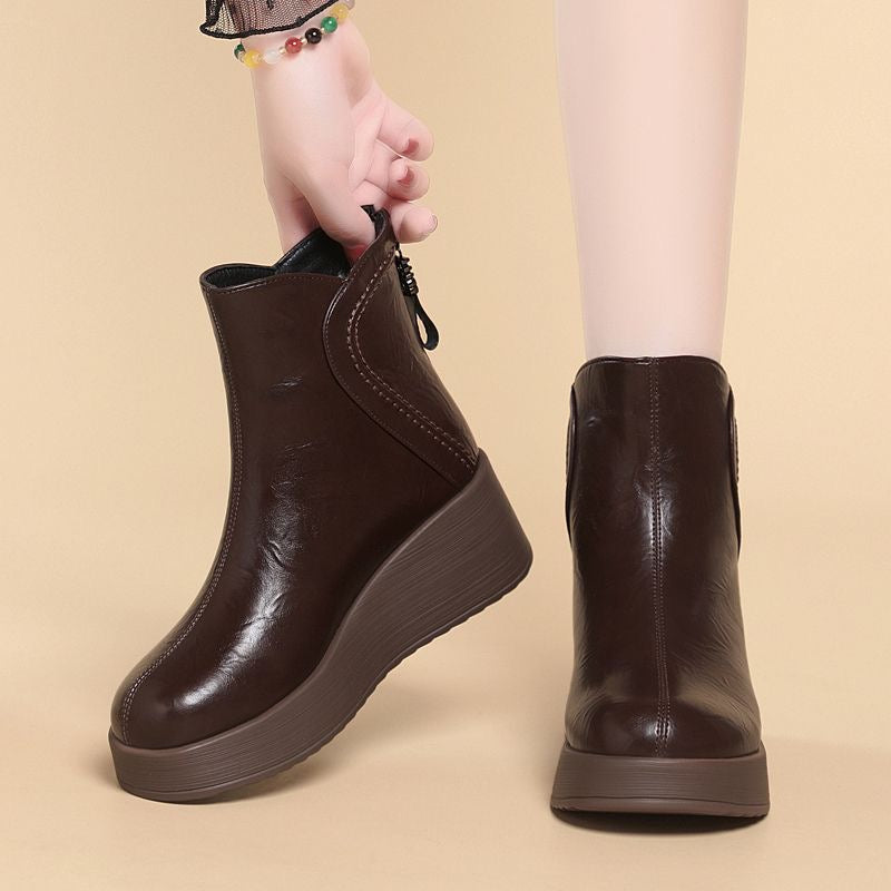 Botines Casual de Mujer con Suela Gruesa