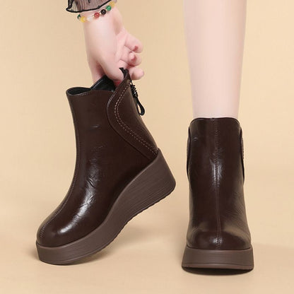 Botines Casual de Mujer con Suela Gruesa