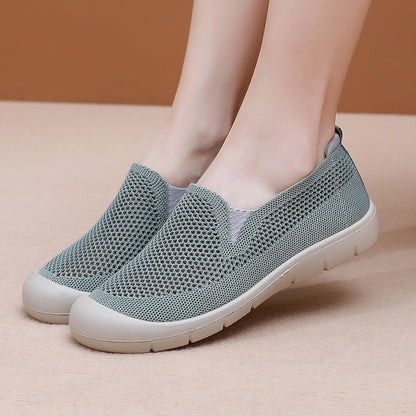 Mocasines casuales de malla