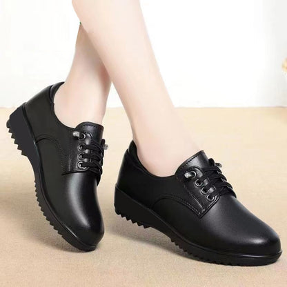 Zapatos de cuero con cordones estilo británico