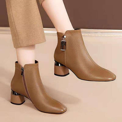 botas martin británicas con tacón grueso