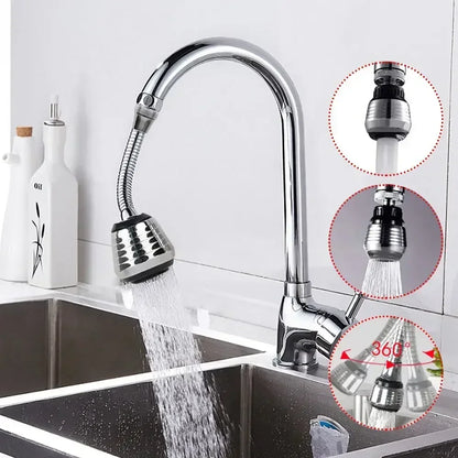 Amplificador de grifo ajustable 360°