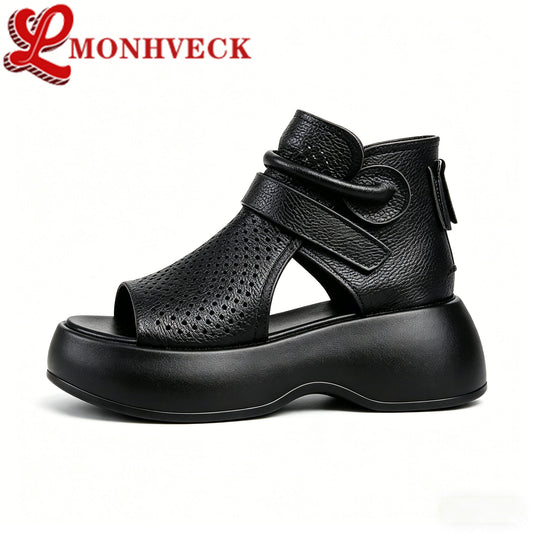 Sandalias con forma de botas