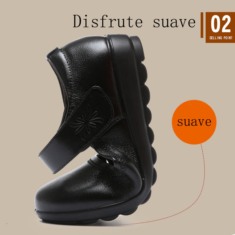Zapatos cómodos de suela suave para madres de primavera y otoño