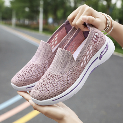 2026 nuevos zapatos de punto transpirables