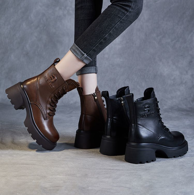 Botines Cómodos de Mujer con Plataforma