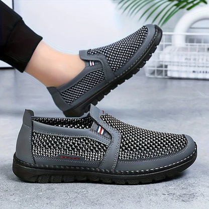Zapatillas de malla transpirable para hombre