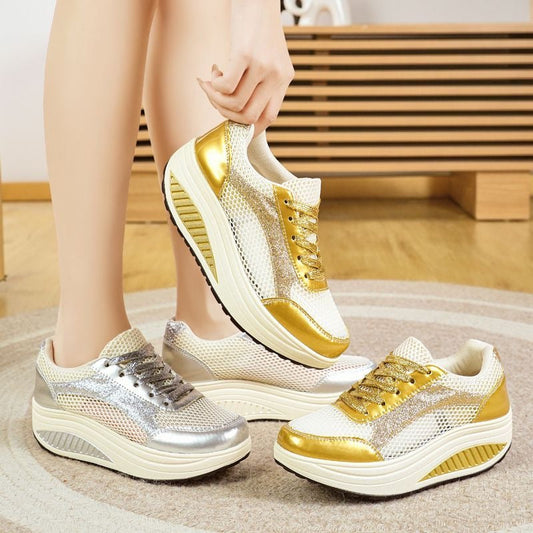 Zapatillas de running ligeras que aumentan la altura