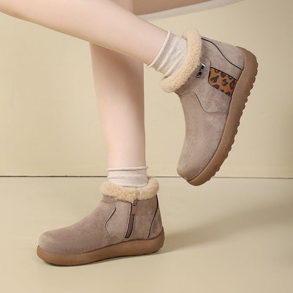Botines para Mujer con Forro Suave y Cálido
