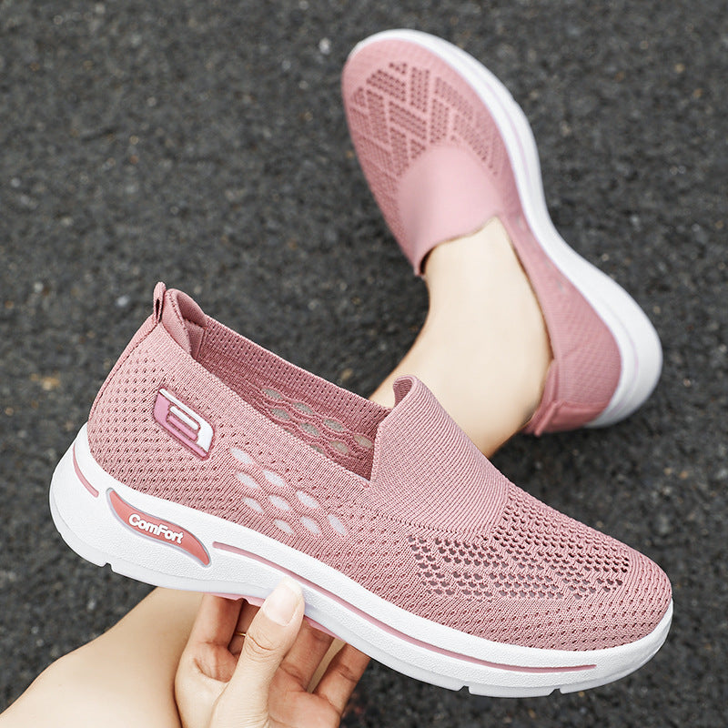 2026 nuevos zapatos de punto transpirables