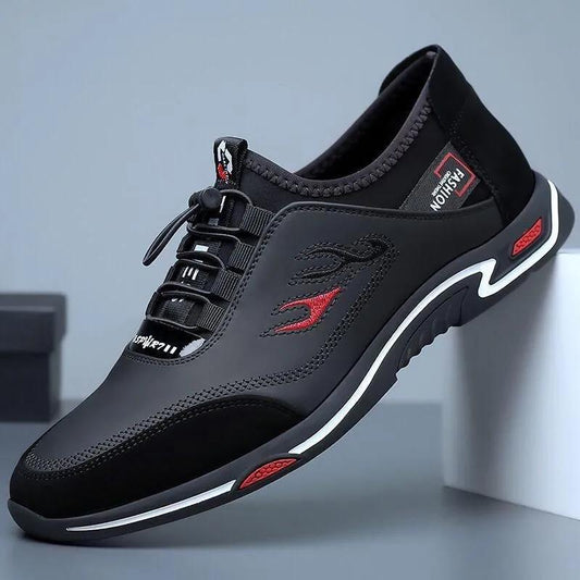 Zapatillas de cuero para hombre