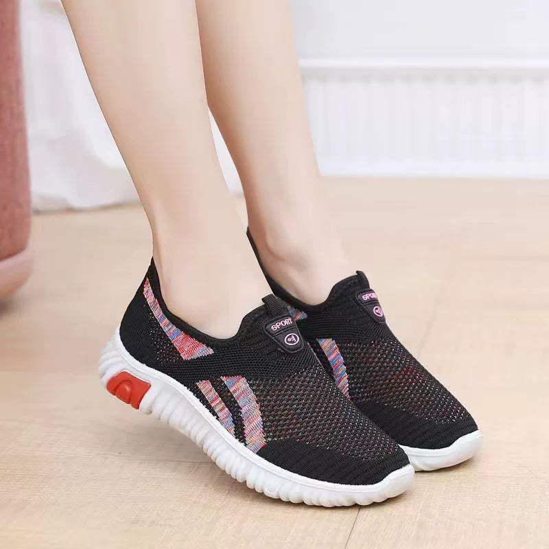 2026 zapatos planos de malla duraderos