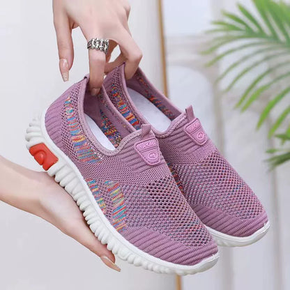 2026 zapatos planos de malla duraderos