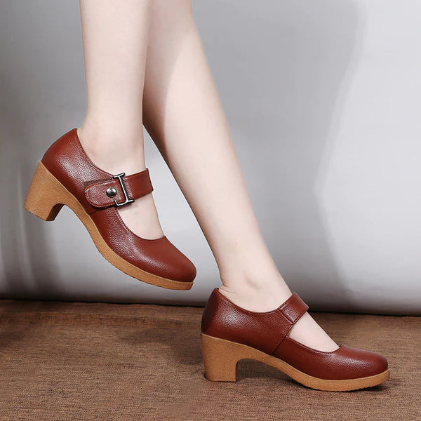 Zapatos 100% cuero genuino