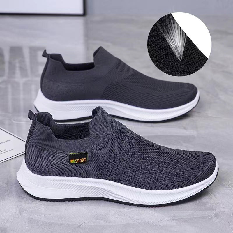 2026 zapatos de malla sin cordones de nuevo estilo
