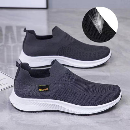 2026 zapatos de malla sin cordones de nuevo estilo