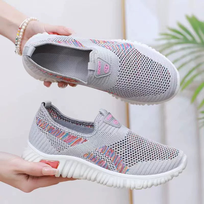 2026 zapatos planos de malla duraderos