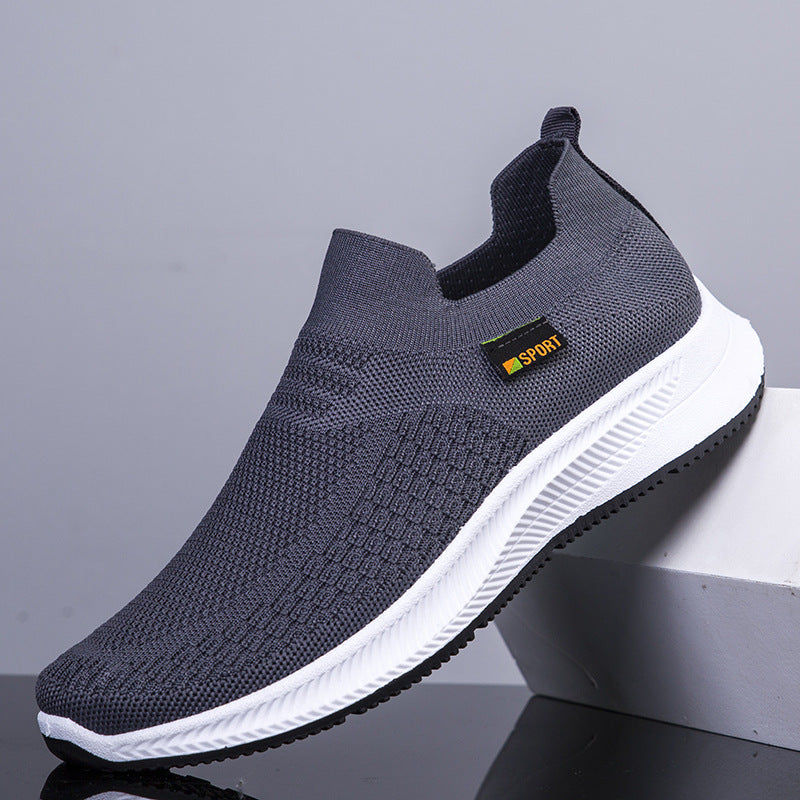 2026 zapatos de malla sin cordones de nuevo estilo