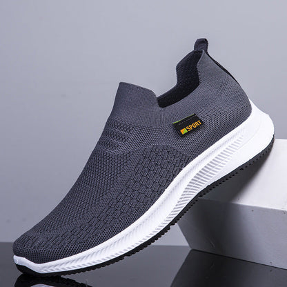 2026 zapatos de malla sin cordones de nuevo estilo