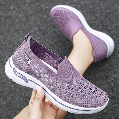 2026 nuevos zapatos de punto transpirables