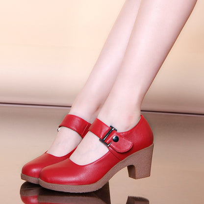 Zapatos 100% cuero genuino