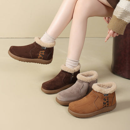 Botines para Mujer con Forro Suave y Cálido