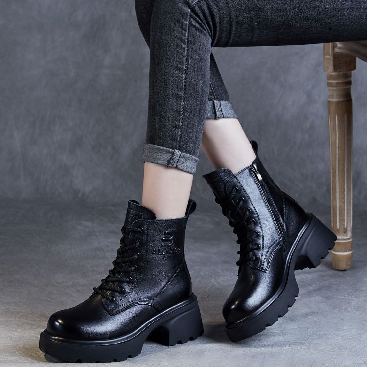 Botines Cómodos de Mujer con Plataforma