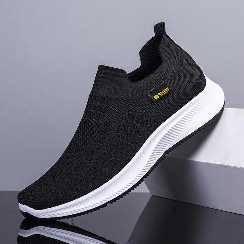 2026 zapatos de malla sin cordones de nuevo estilo