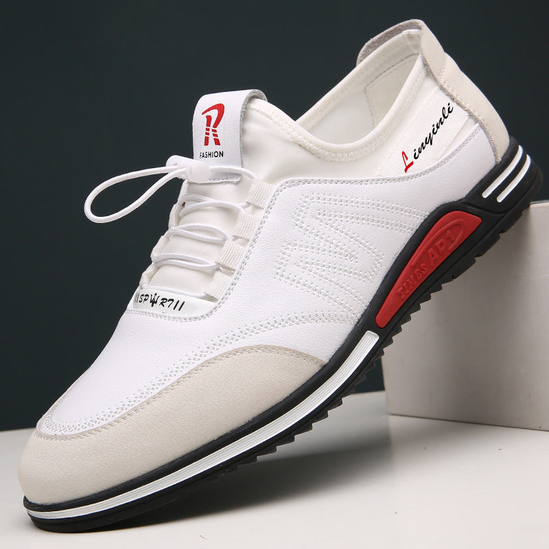 Zapatos casuales de cuero para hombre