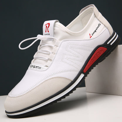 Zapatos casuales de cuero para hombre
