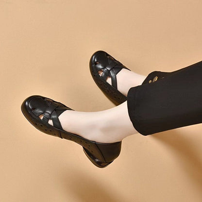 Sandalias de cuero para mujer