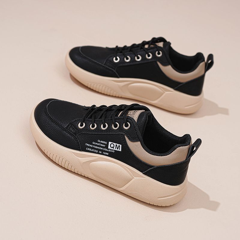 Zapatos de mujer de cuero auténtico