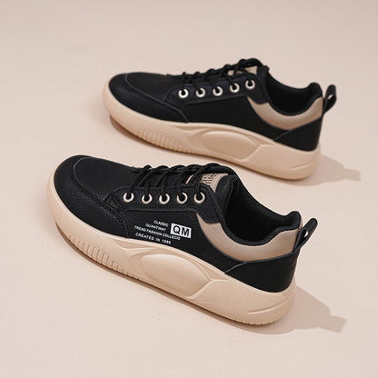 Zapatos de mujer de cuero auténtico