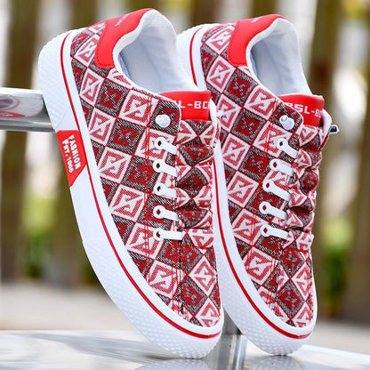 Estilo mexicano - Zapatos de lona a la moda